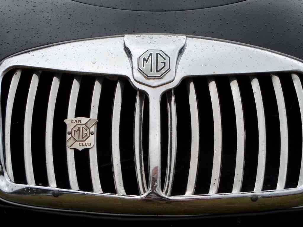 MG Bonnet 2386 Grille A4 Photo Print