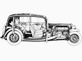 MG K1 Magnette 1932 cutaway A4 Photo Print
