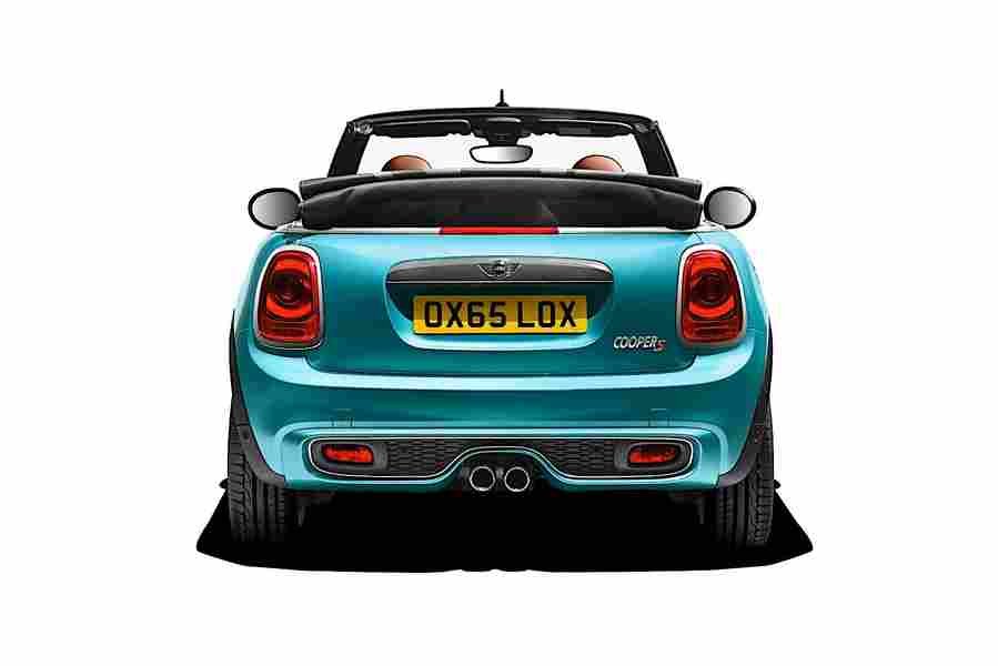 MINI Convertible 5576 19 Car A4 Photo Print