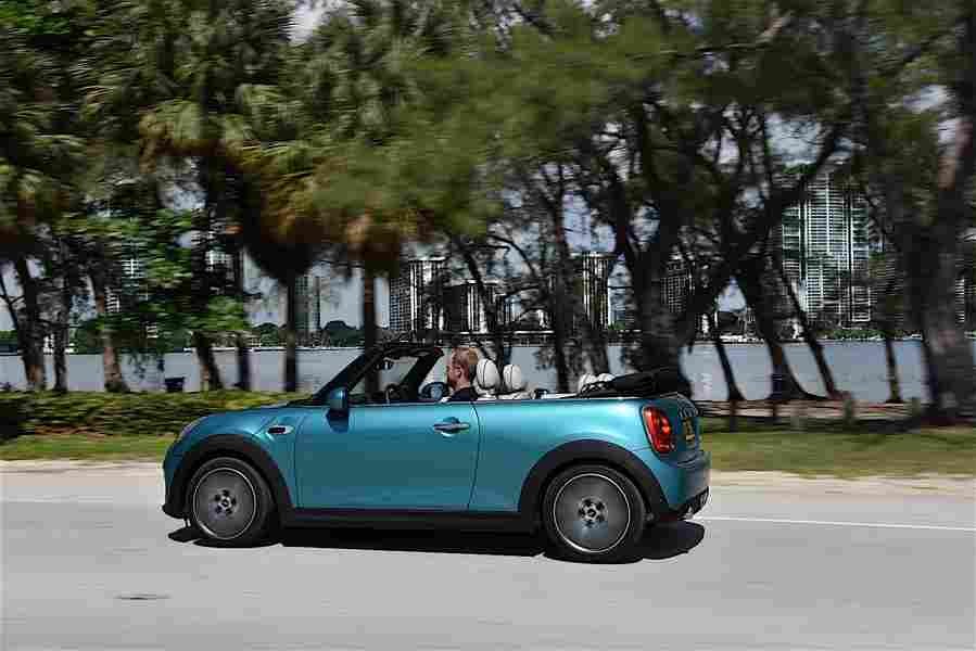 MINI Convertible 5576 25 Car A4 Photo Print