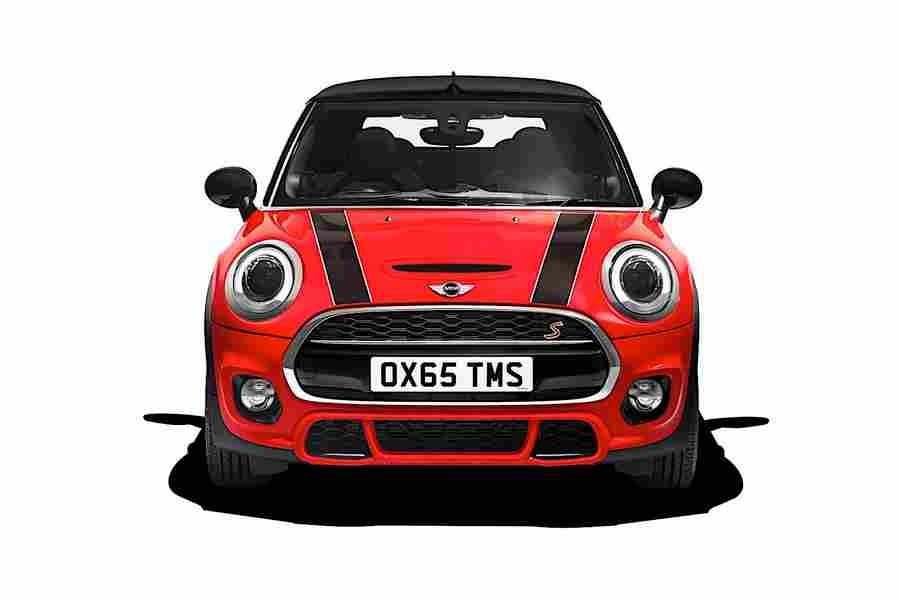 MINI Convertible 5576 52 Car A4 Photo Print