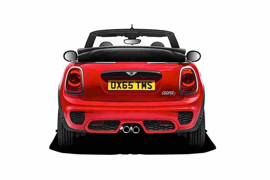 MINI Convertible 5576 54 Car A4 Photo Print