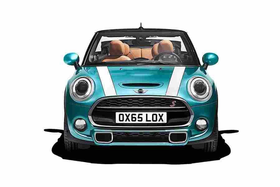 MINI Convertible 5576 62 Car A4 Photo Print