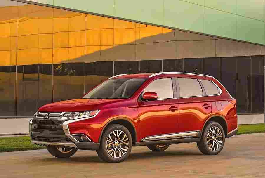 MITSUBISHI Outlander 5404 3 Car A4 Photo Print