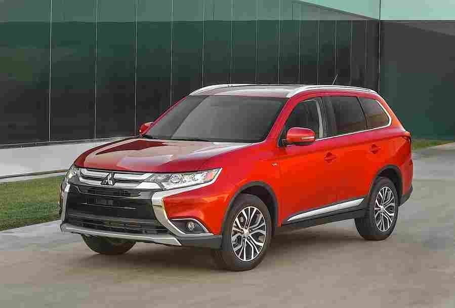 MITSUBISHI Outlander 5404 4 Car A4 Photo Print