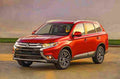 MITSUBISHI Outlander 5404 5 Car A4 Photo Print