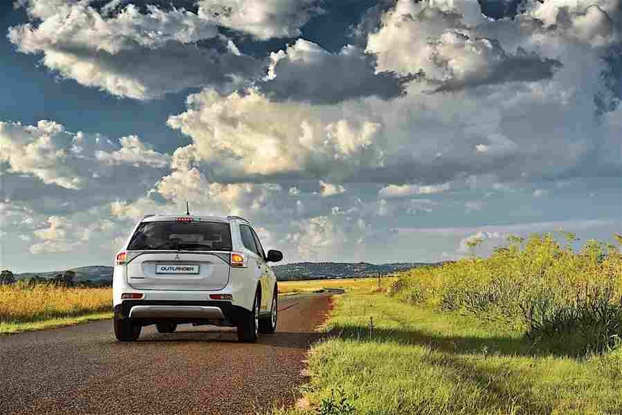 MITSUBISHI Outlander 5404 56 Car A4 Photo Print