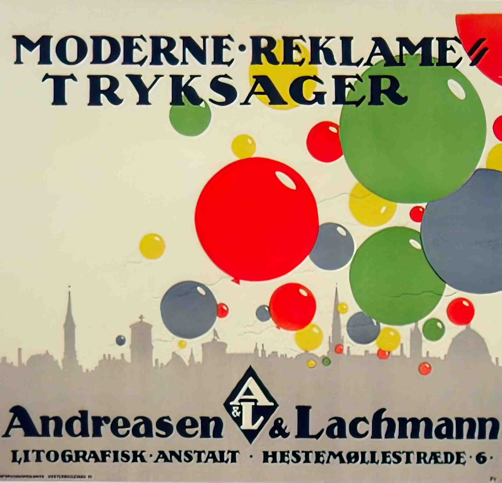 MODERNE REKLAME Advert A4 Photo Print