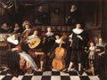 MOLENAER Jan Miense Family Making Music A4 Photo Print
