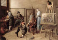 MOLENAER Jan Miense Painter In His Studio Painting A Musical Company A4 Photo Print
