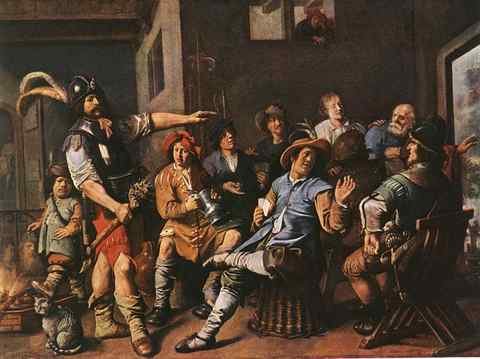 MOLENAER Jan Miense The Denying Of Peter A4 Photo Print