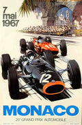 MONACO67a Advert A4 Photo Print