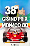 MONACO80 Advert A4 Photo Print
