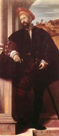 MORETTO da Brescia Portrait Of A Man 1526  A4 Photo Print