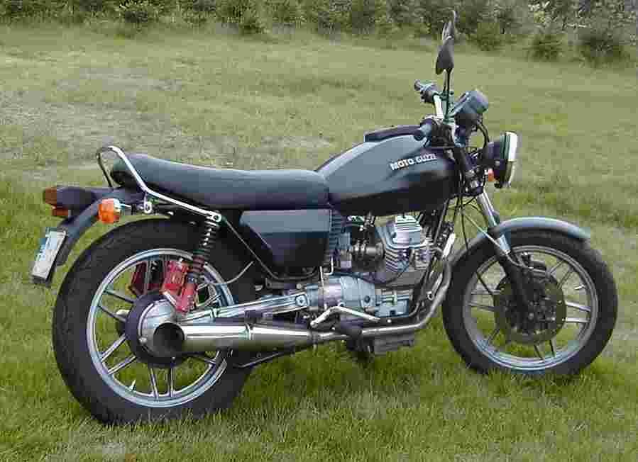 MOTO GUZZI V 50 II 8115 3 Car A4 Photo Print