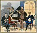 MUJZ1001, Jazz at Home, 192 Advert A4 Photo Print