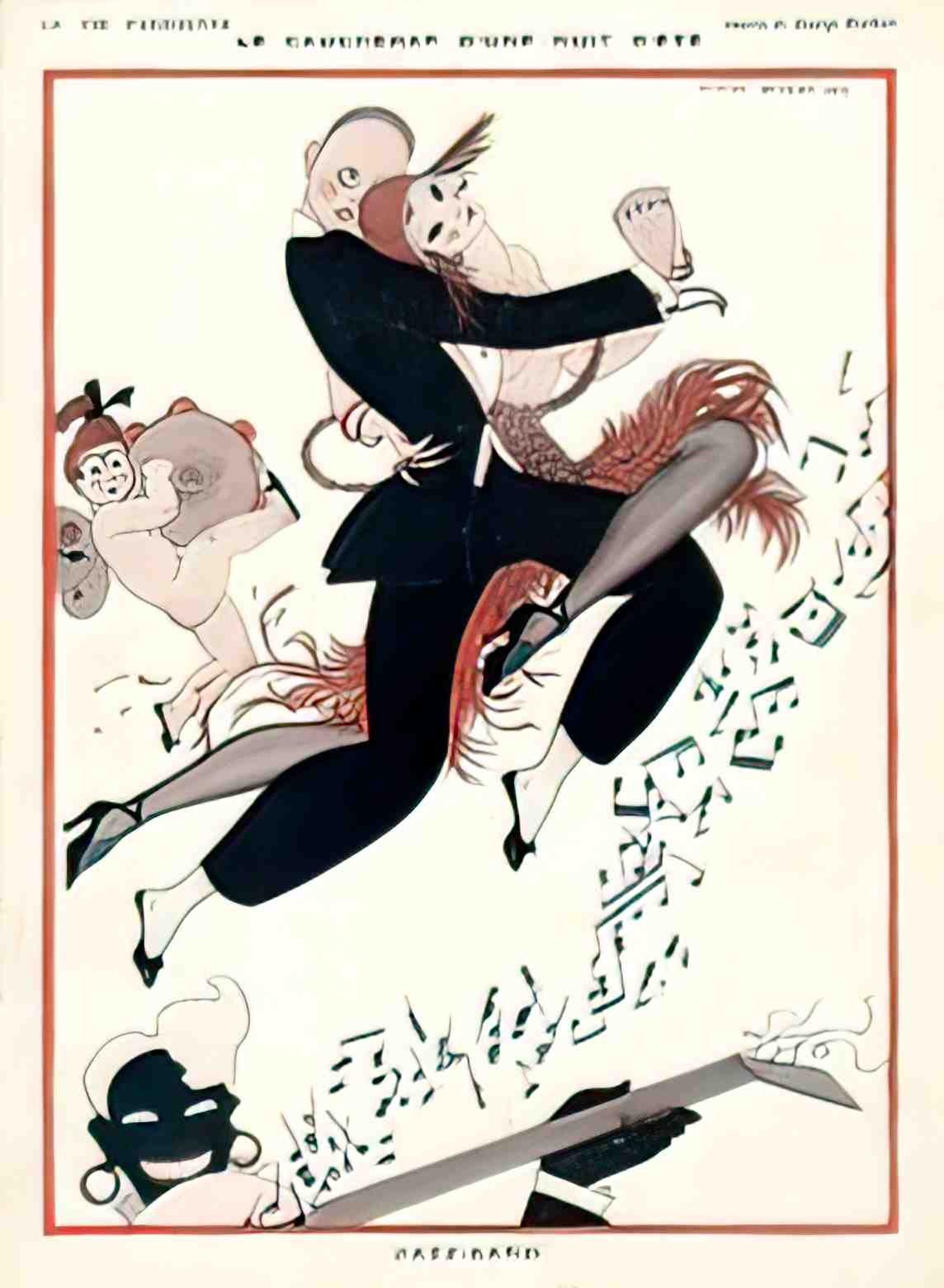 MUJZ1005, Jazz Band, 1929  Advert A4 Photo Print