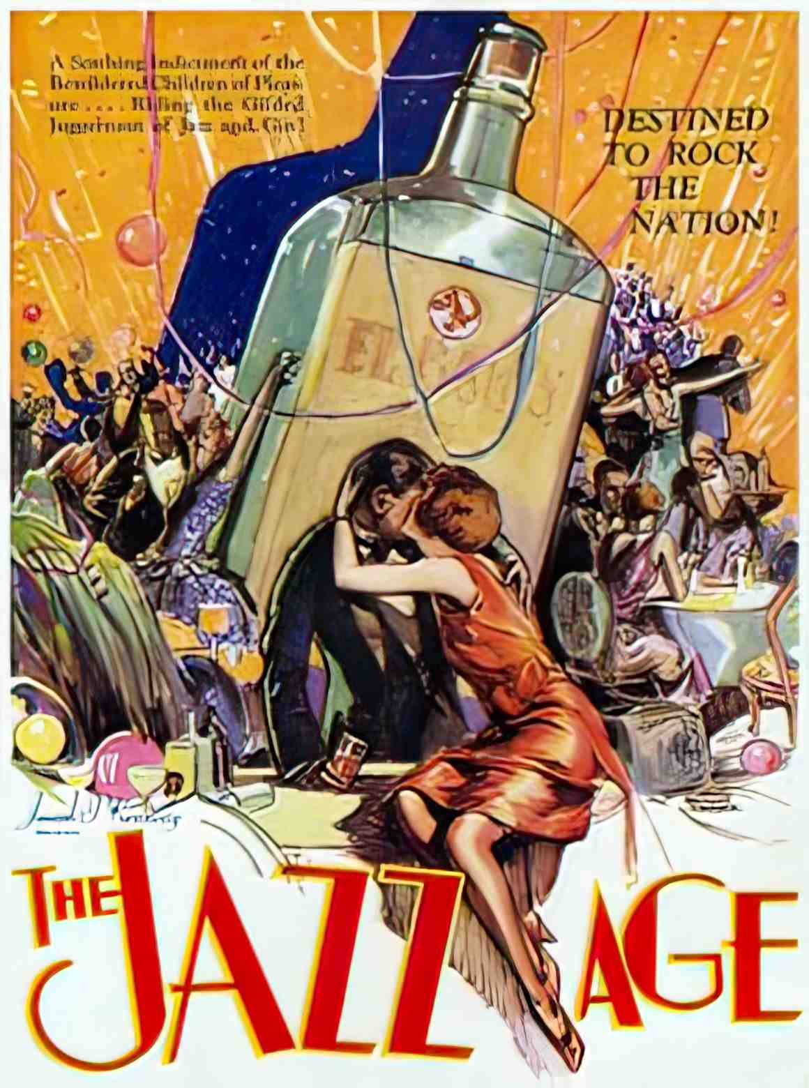 MUJZ1008, The Jazz Age  Advert A4 Photo Print