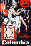 MUJZ1010, Columbia Records  Advert A4 Photo Print