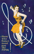 MUJZ1011, Dance Magic  Advert A4 Photo Print