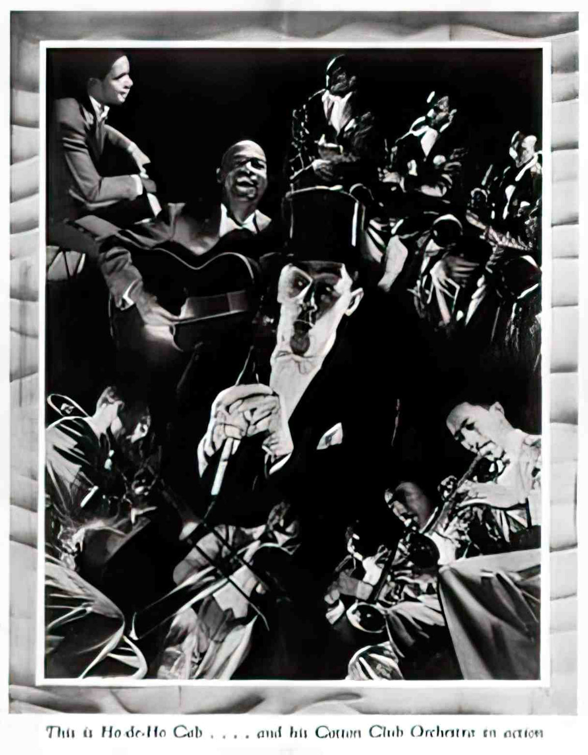 MUJZ1019, Cab Calloway & Th Advert A4 Photo Print