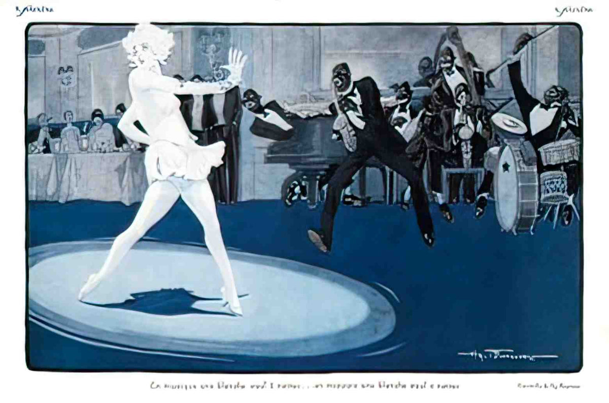 MUJZ1024, En Musique  Advert A4 Photo Print