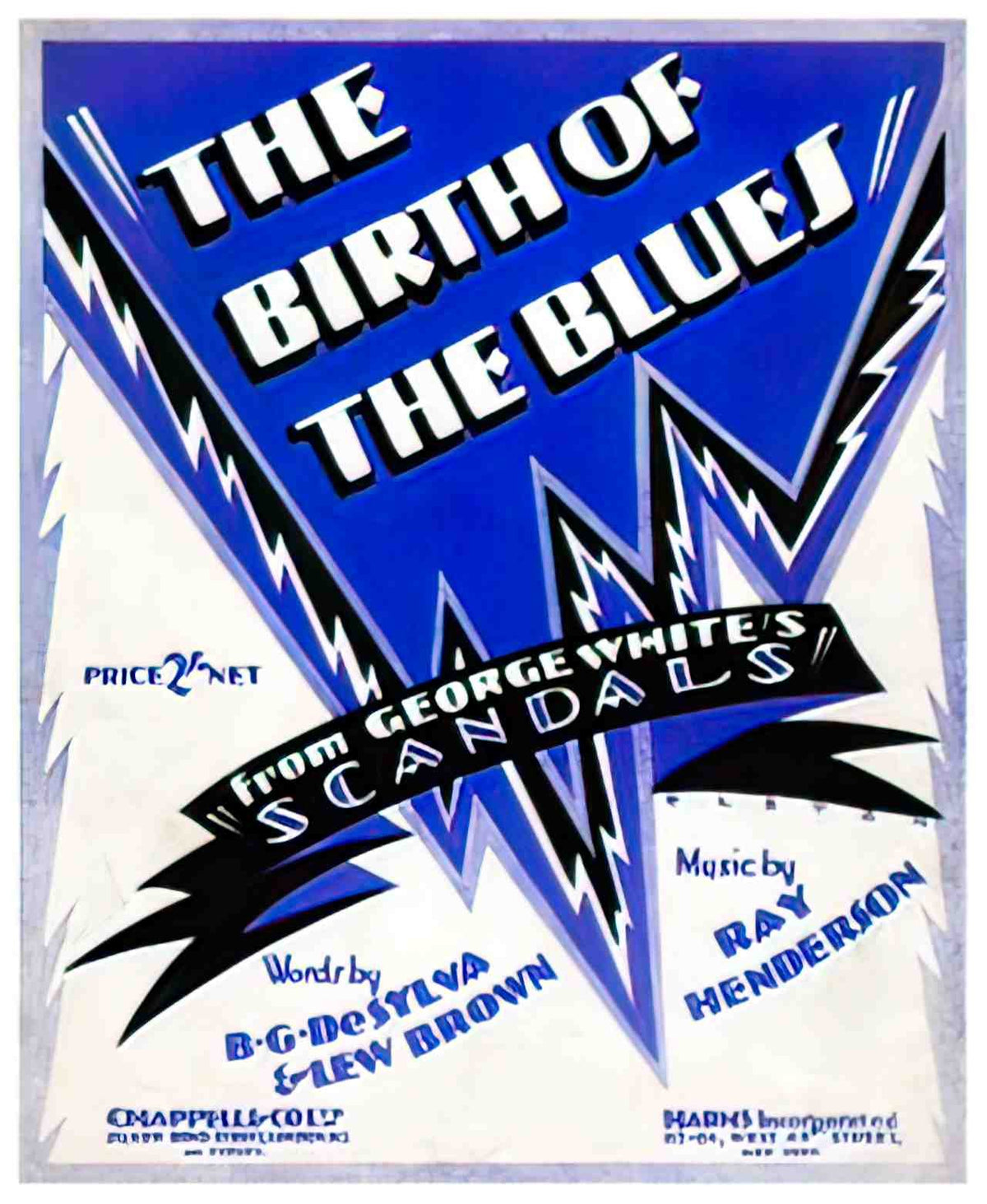 MUJZ1025, Birth of the Blue Advert A4 Photo Print