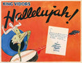 MUJZ1030, Hallelujah  Advert A4 Photo Print
