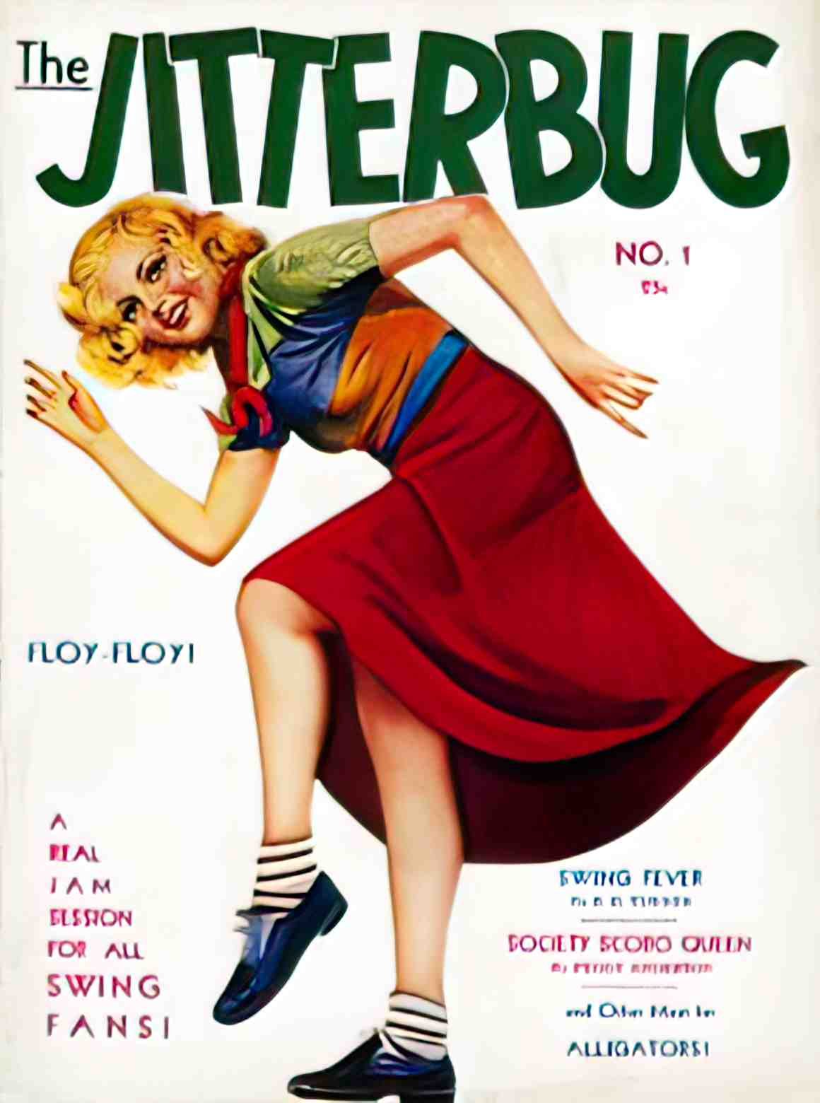 MUPP1005, Jitterbug  Advert A4 Photo Print