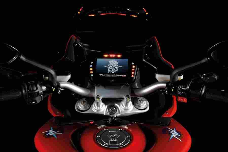 MV AGUSTA TURISMO VELOCE 800 13318 3 Car A4 Photo Print