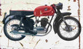 MV Agusta 125TR 1954 Aged Vintage A4 Photo Print