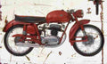 MV Agusta 175CS 1956 Aged Vintage A4 Photo Print