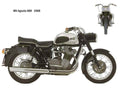 MV Agusta 600 1968 motorbike A4 Photo Print