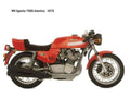 MV Agusta 750S 1975 motorbike A4 Photo Print