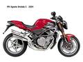 MV Agusta Brutale S 2004 motorbike A4 Photo Print
