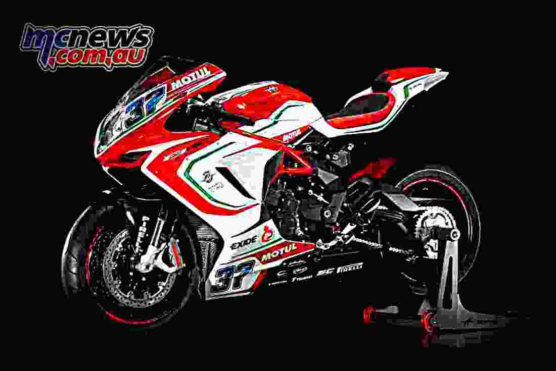 MV Agusta F3 800 RC 2017 3 motorbike A4 Photo Print