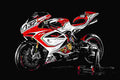 MV Agusta F4 2017 3 motorbike A4 Photo Print