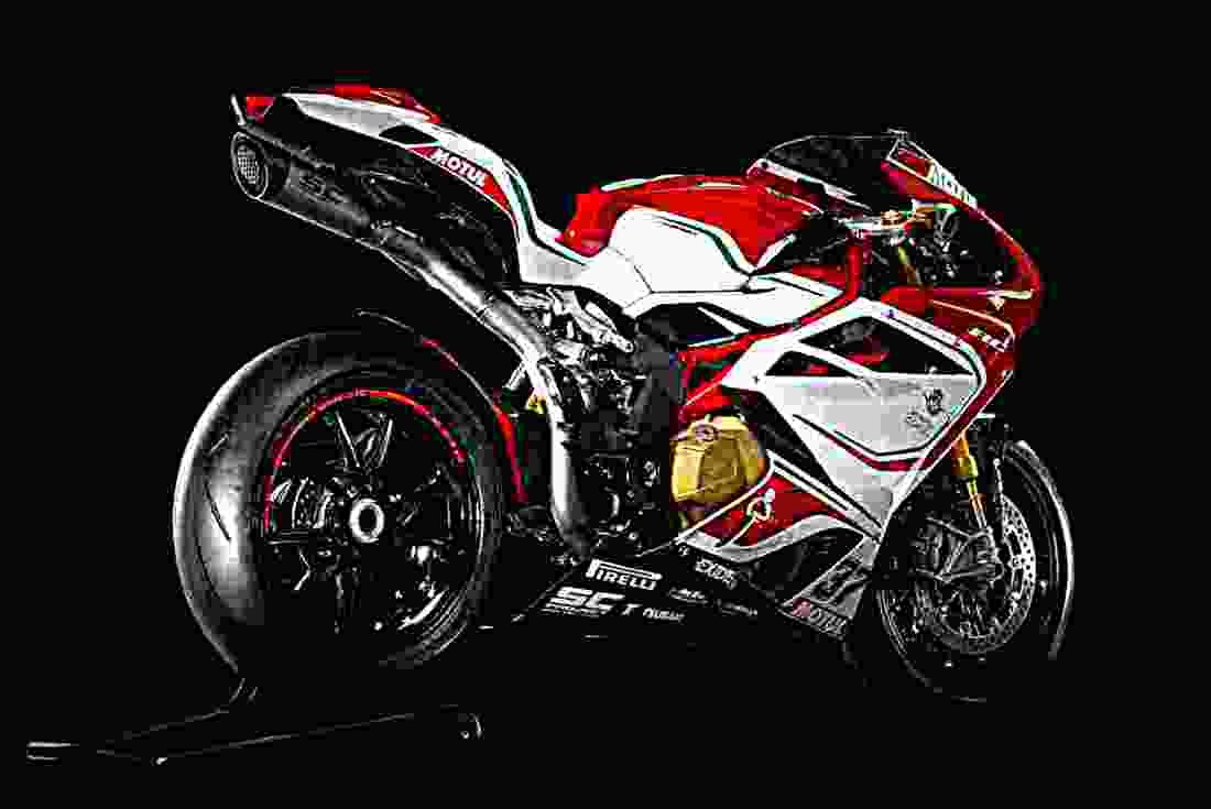 MV Agusta F4 RC 2017 4 motorbike A4 Photo Print