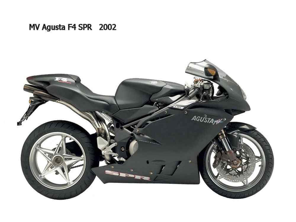 MV Agusta F4SPR 2002 motorbike A4 Photo Print