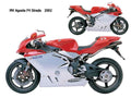MV Agusta F4Strada 2002 motorbike A4 Photo Print