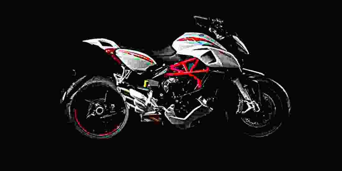 MV Agusta Rivale 800 2017 1 motorbike A4 Photo Print
