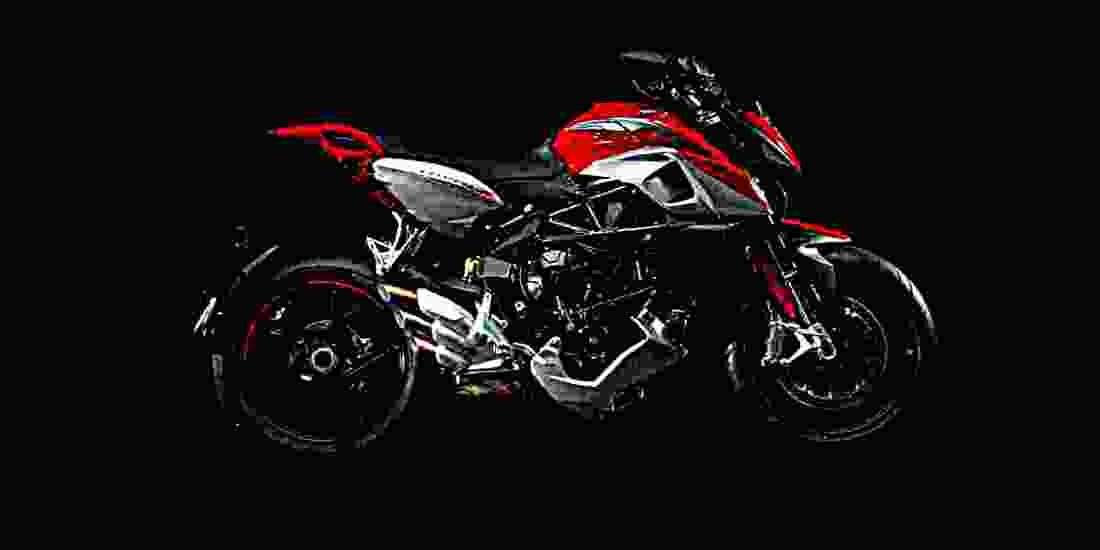 MV Agusta Rivale 800 2017 2 motorbike A4 Photo Print