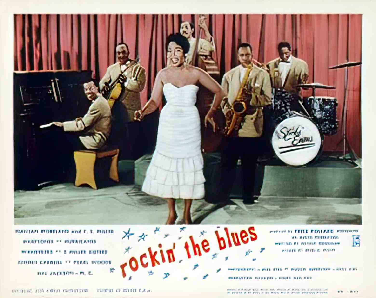 MVPS1048, Rockin' The Blues Advert A4 Photo Print