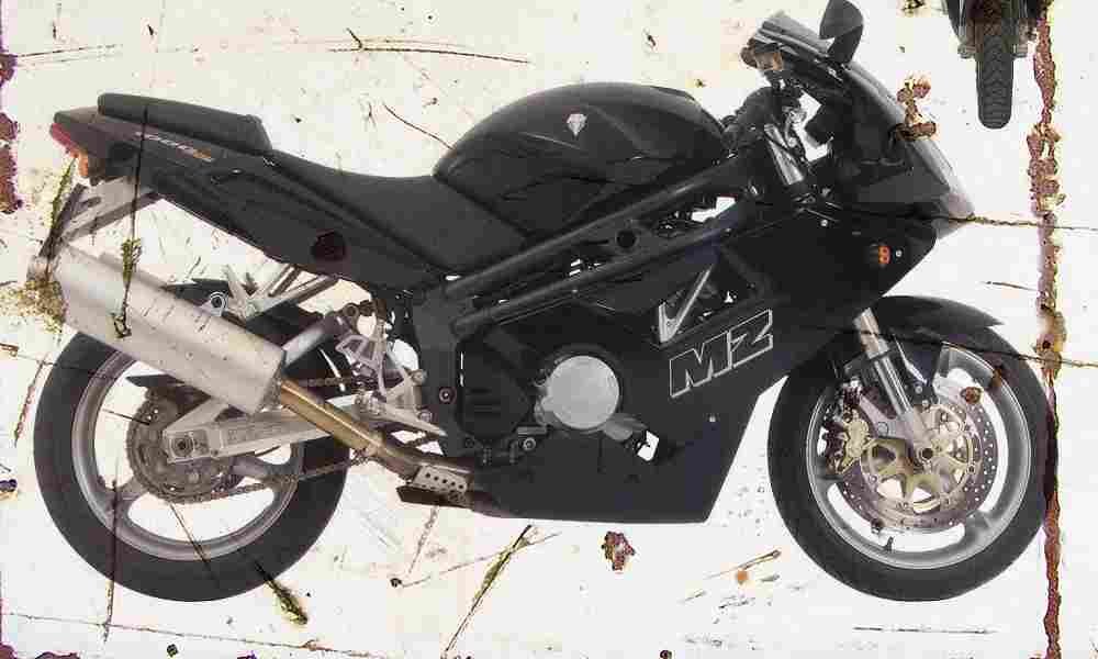 MZ 1000S 2004 Aged Vintage A4 Photo Print