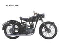 MZ RT125 1956 motorbike A4 Photo Print