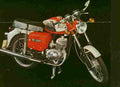 MZ TS 250 9650 1 Car A4 Photo Print