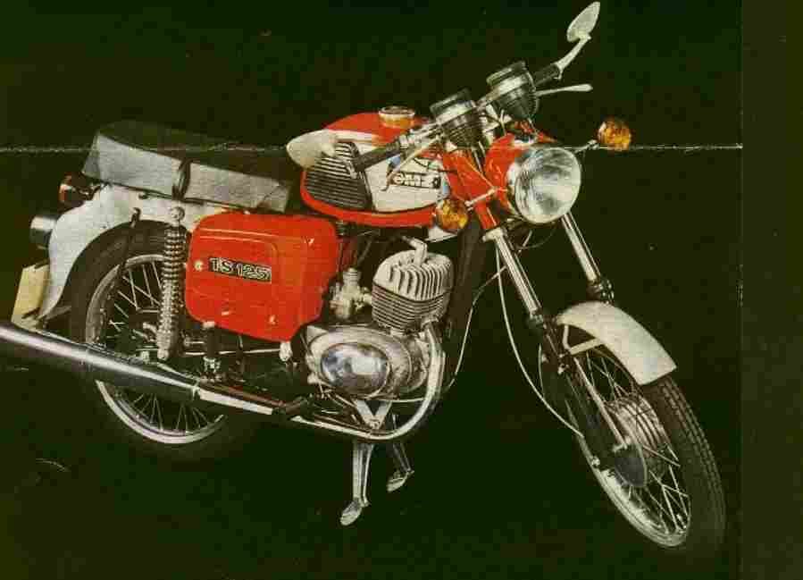 MZ TS 250 9650 1 Car A4 Photo Print