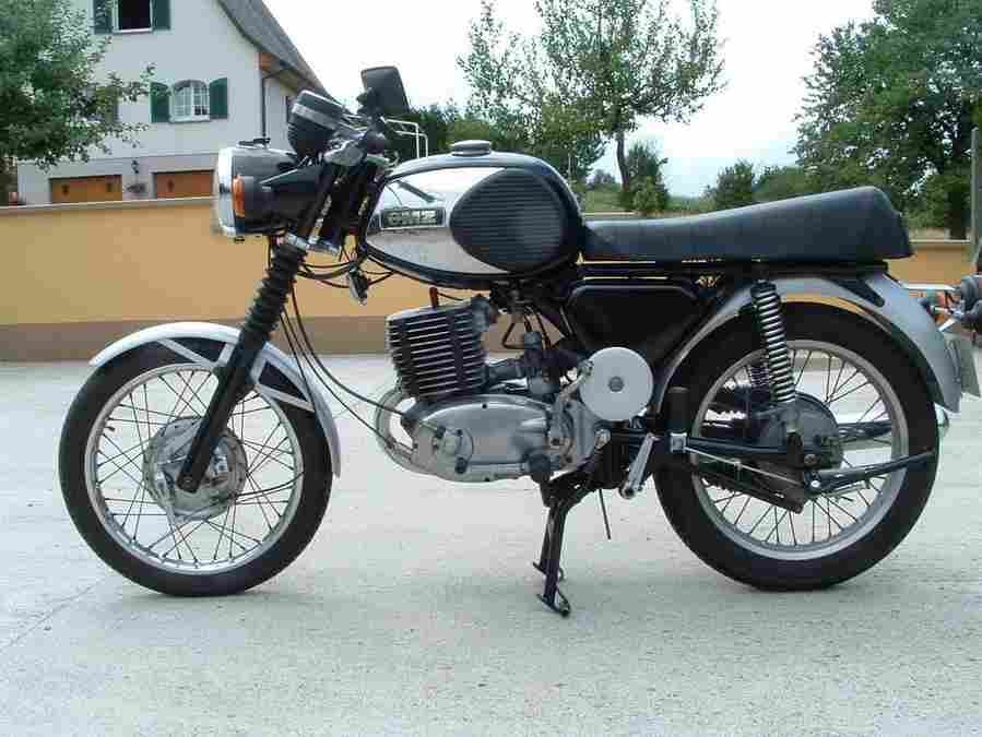 MZ TS 250 9650 3 Car A4 Photo Print