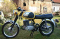 MZ TS 250 9650 4 Car A4 Photo Print