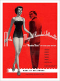 Mabs Of Hollywood Swimwear Advert 1950s Vintage Retro Advert Poster A4 Photo Pr